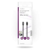 Nedis Lightning Kabel | 480 Mbps | 2 m | 1 stuks - CCGP39650BK20 CCGP39650BK20 - thumbnail