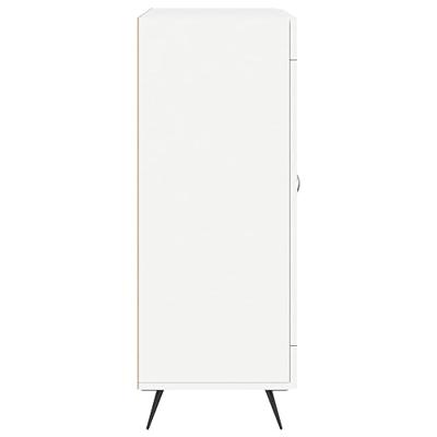 Dressoir 69,5x34x90 cm bewerkt hout wit