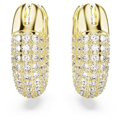 Swarovski 5636531 Oorringen Dextera Pave rosekleurig-wit 15 mm Swarovski 5636531 Oorringen Dextera Pave rosekleurig-wit 15 mm