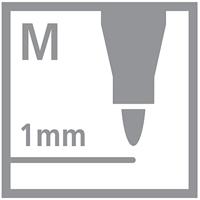 STABILO Pen 68, premium viltstift, metalen etui met 30 kleuren - thumbnail