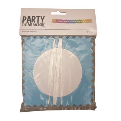 Papieren slinger feest 6 m