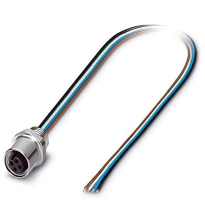Phoenix Contact 1530618 Sensor/actuator inbouwconnector M5 Aantal polen (sensoren): 4 Bus, inbouw 0.50 m 1 stuk(s) Piece Phoenix Contact 1530618 Sensor/actuator inbouwconnector M5 Aantal polen (sensoren): 4 Bus, inbouw 0.50 m 1 stuk(s) Piece