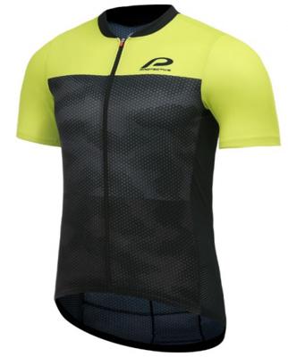 Protective fietsshirt P Transform heren polyester zwart/lime mt 2XL Protective fietsshirt P Transform heren polyester zwart/lime mt 2XL