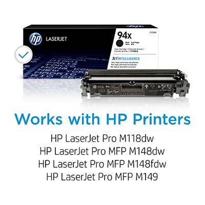 Originele Toner HP 94X High Yield Zwart - thumbnail
