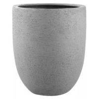 Luca Lifestyle Tall Egg bloempot Struttura 88x103 cm grijs - thumbnail