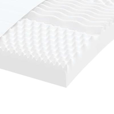 Schuimmatras 7 zones hardheid 20 ILD 140x220 cm wit - thumbnail