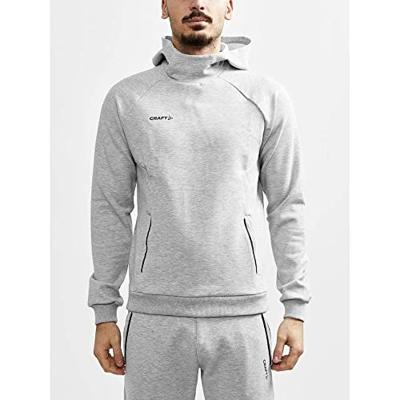 Craft 1910623 Core Soul Hood Sweatshirt M - Grey Melange - 3XL