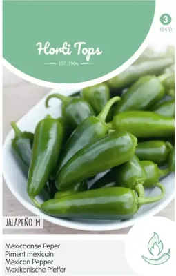 Zaden Peper Jalapeno Mexicaanse Hortitops - Hortitops