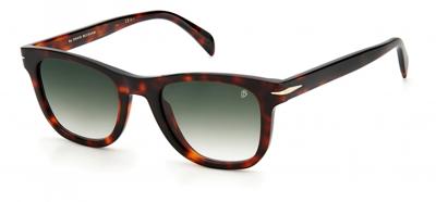 David Beckham zonnebril 1006/S cat.3 wayfarer bruin/lichtgroen
