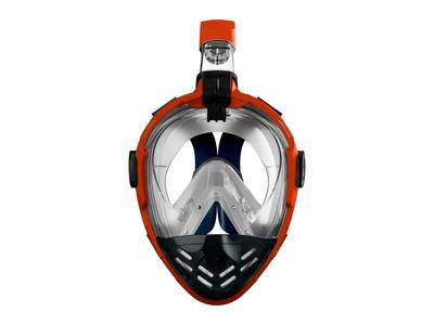 CRIVIT Snorkelmasker (Oranje/blauw, S/M) CRIVIT Snorkelmasker (Oranje/blauw, S/M)