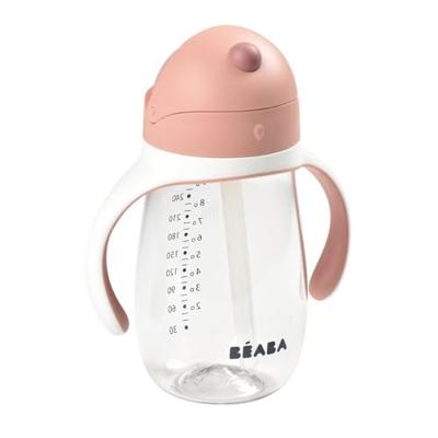 Rietjesbeker (300 ml) BEABA roze Rietjesbeker (300 ml) BEABA roze
