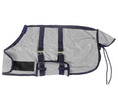 QHP Veulen vliegendeken lichtgrijs maat:65