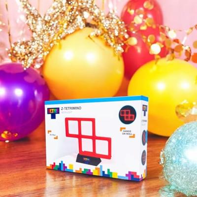 Tetris - Neon Light Red