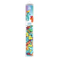 Plus Plus Plus-plus rainbow unicorns 100 pcs tube (4372) - thumbnail