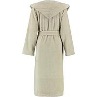 Cawö Cawö Dames Badjas met Capuchon 802 - Graphit 44/46 - thumbnail