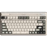 Iqunix OG80 Hitchhiker Wireless Mechanical Keyboard, gaming toetsenbord (Grijs/wit, US lay-out, Cherry MX Silent Red, RGB leds, 80% (TKL), Hot-swappable, PBT, 2.4GHz | Bluetooth 5.1 | USB-C) - thumbnail