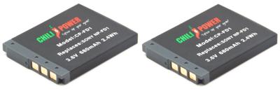 ChiliPower Sony NP-FD1 / NP-BD1 accu - 680mAh - 2-Pack