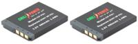 ChiliPower Sony NP-FD1 / NP-BD1 accu - 680mAh - 2-Pack - thumbnail