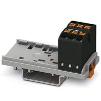 Phoenix Contact 3273014 Verdeelblok 28.6 mm Spanveer Zwart 10 stuk(s) Piece - thumbnail