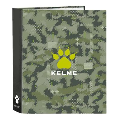 Ringmap Kelme Travel Zwart Groen A4 27 x 33 x 6 cm