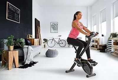 Tunturi Star Fit X100 | Hometrainer | Opvouwbaar | 8 weerstandsniveaus | Opvouwbare hometrainer - thumbnail