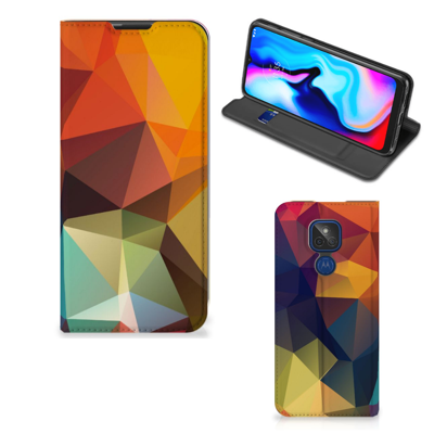 Motorola Moto G9 Play Stand Case Polygon Color Motorola Moto G9 Play Stand Case Polygon Color