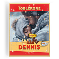 Toblerone adventskalender - Toblerone Design - thumbnail