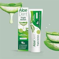 Optima Aloe dent aloe vera tandpasta triple action 100 Milliliter - thumbnail