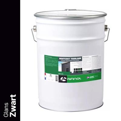 Afinol Houtcoat Teerlook Glans Zwart 20 liter Afinol Houtcoat Teerlook Glans Zwart 20 liter