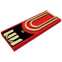 Xlyne clip/me TRUE DOCUMENT USB-stick Bulk 8 GB Rood CA08CR002 USB-A 2.0 - thumbnail