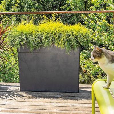 Muret Haut zoals r - hoogte 78 cm - antraciet - deroma