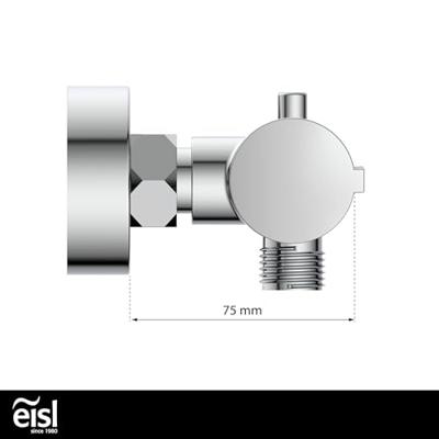 EISL douchemengkraan claudio thermostatisch chroomkleurig