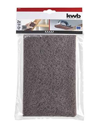 kwb 819836 Schuurvlies, 150 x 230 mm, K 360 2 stuk(s) kwb 819836 Schuurvlies, 150 x 230 mm, K 360 2 stuk(s)
