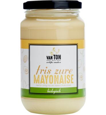 Van Ton Mayonaise fris zuur bio 310 Gram