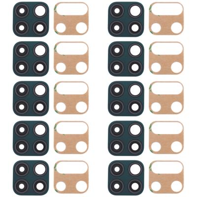 10 PCS originele cameralens aan de achterkant voor Huawei P40 Lite (Groen)