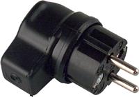 Bachmann 919.178 Stekker met randaarde Massief rubber Zwart IP44 - thumbnail