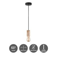 Home sweet home hanglamp Billy small - houten tak - thumbnail