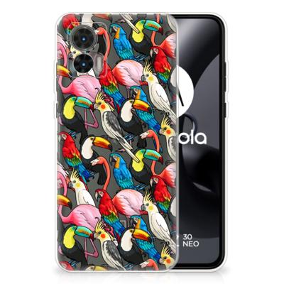 Motorola Edge 30 Neo | TPU Hoesje | Birds Motorola Edge 30 Neo | TPU Hoesje | Birds