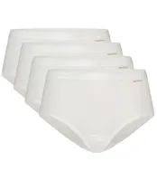 Ten Cate Basics Midi Slip 4-pack Wit-XXL - thumbnail