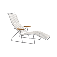 Houe Click Sunlounger ligstoel Muted White - thumbnail