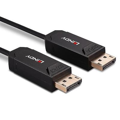 Lindy 38525 DisplayPort kabel 10 m Zwart