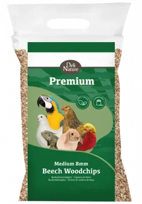Deli nature Beukenhoutsnippers 8 mm midden 5kg