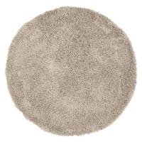 MUST Living Rond Vloerkleed 'Celeste' 250cm, kleur Taupe - thumbnail