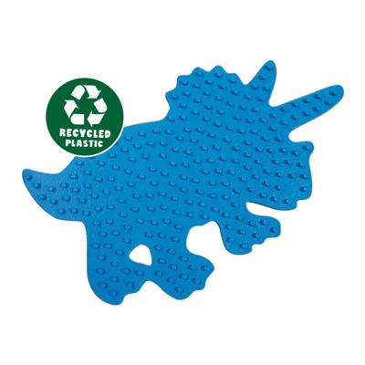 SES green beedz - strijkkralen legbord triceratops dino