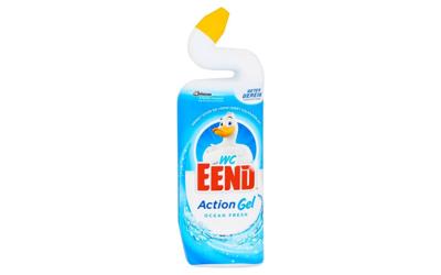 Toiletreiniger action gel marine wave 750 Milliliter