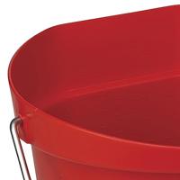 Vikan Emmer rood 12 ltr. met schenktuit - thumbnail