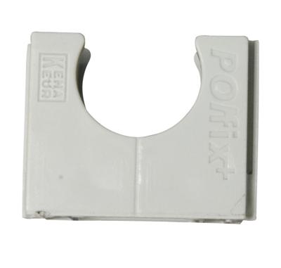 Polfix klembeugel halogeenvrij 19mm lichtgrijs (100 stuks)