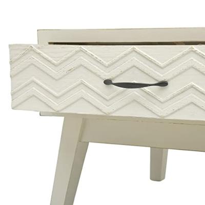 VidaXL Salontafel met 2 lades 110x50x40 cm bewerkt hout grijs VidaXL Salontafel met 2 lades 110x50x40 cm bewerkt hout grijs