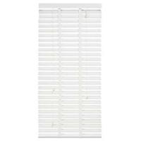 Fenstr jaloezie hout 50 mm wit - 60x130 cm - Leen Bakker - thumbnail