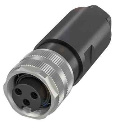 BALLUFF BCC0AT9 Sensor/actuator connector, niet geassembleerd Aantal polen (sensoren): 3 1 stuk(s)